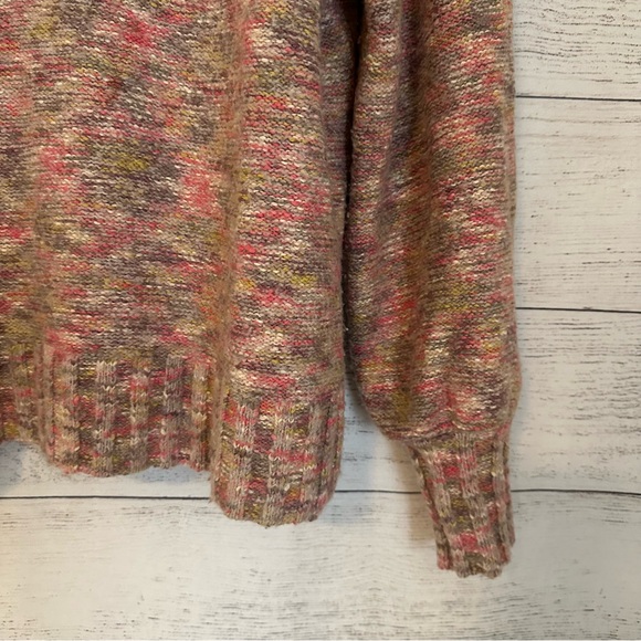 Anthropologie Pilrco Deep-V Spacedye  Sweater - Picture 7 of 7